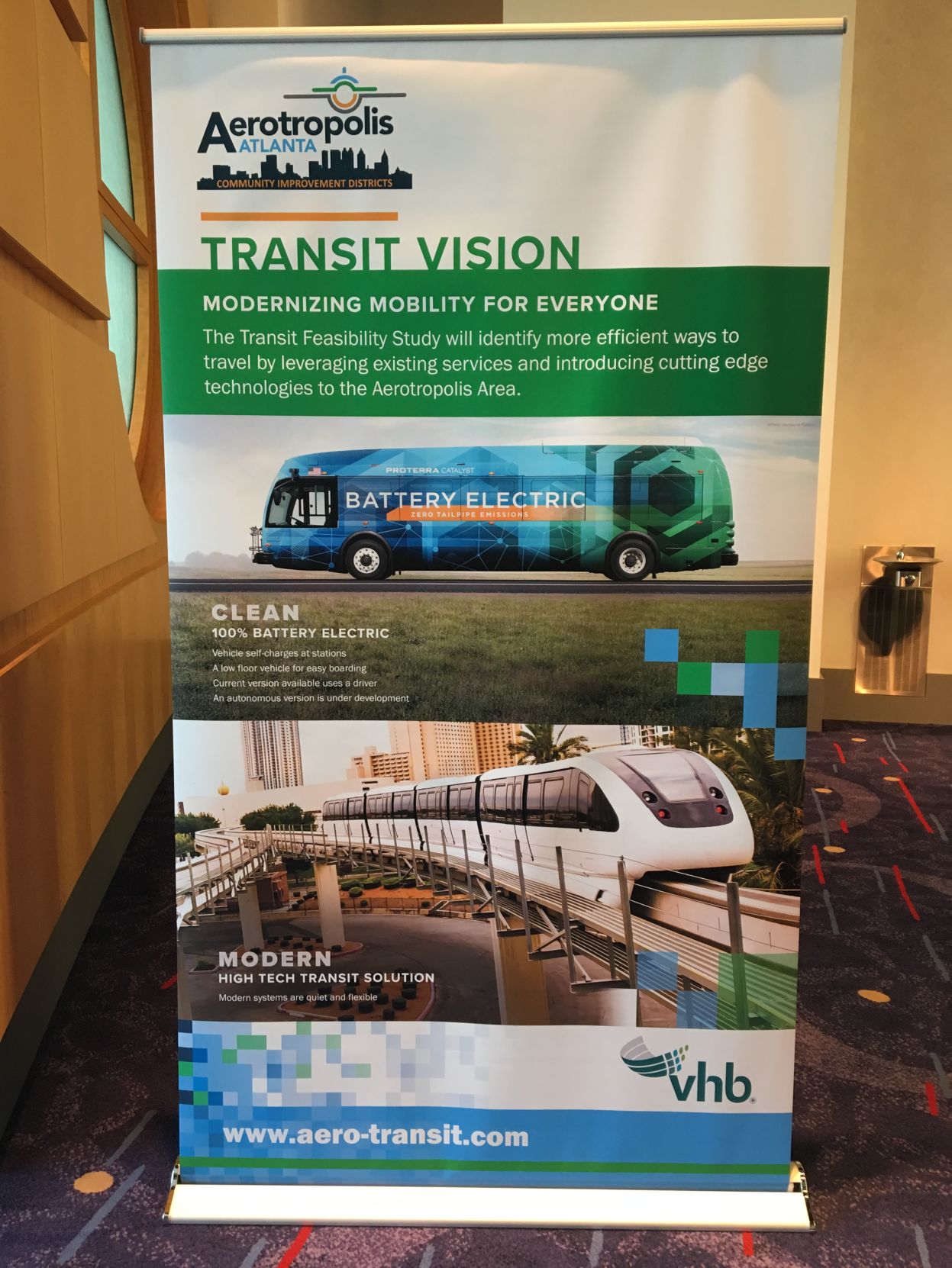 Aerotropolis CIDs transit banner